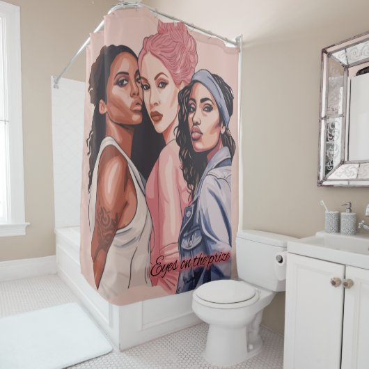 Eyes on the Prize シャワーカーテン (インサイチュ)