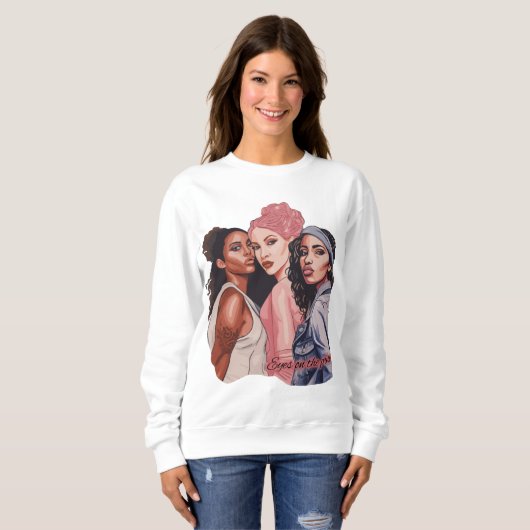 Eyes on the Prize スウェットシャツ (正面フル)