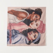 Eyes on the Prize タペストリー (正面(横))