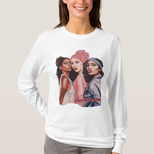 Eyes on the Prize Tシャツ (正面)