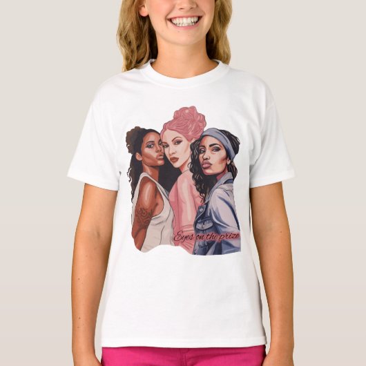 Eyes on the Prize Tシャツ (正面)