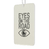 "Eyes on the Road" Focused Driving Car Air  カーエアーフレッシュナー (左)