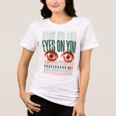 Eyes On You T-Shirt | Modern Graphic Streetwea トライブレンドＴシャツ (正面)
