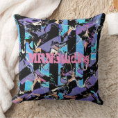 Eyesore  throw pillow クッション (ブランケット)