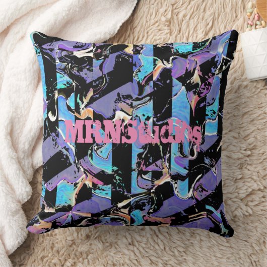Eyesore throw pillow クッション (ブランケット)