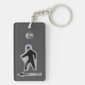 EyeWalkキーチェーン キーホルダー (裏面)