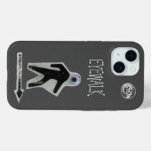 EyeWalk Iphone 15ケース Case-Mate iPhoneケース (裏面 (横))