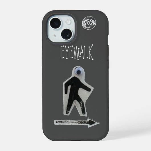 EyeWalk iPhone 15 カバー (裏面)