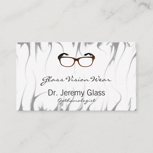 Eyewearガラス 名刺 (正面)