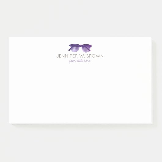 Eyewear Special Eye Glasses Spectacles ポストイット (正面)