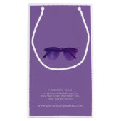 Eyewear Spectacles スモールペーパーバッグ (裏面)