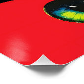 Eyezeen - Ken Gage Abstract Art ポスター (コーナー)