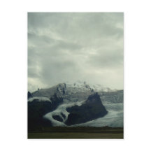 Eyjafjallajokull Vulcano with Glacierはがき