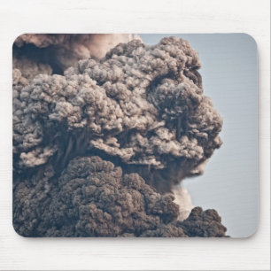 Eyjafjalljokullの火山爆発 マウスパッド