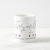 Eymenペプチド名mug コーヒーマグカップ (中央)