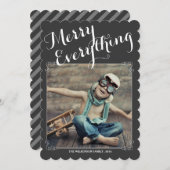 Eything メリー Vintage Crismas Photo Card シーズンカード (正面/裏面)