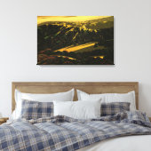 Eyvind Earle – サンタクルーズマウンテンズ キャンバスプリント (インサイチュ (寝室))