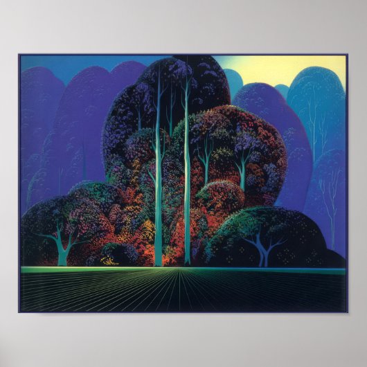 Eyvind Earle -  トワイライトの柔らかな陰影 - マグ ポスター (正面)