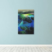 Eyvind Earle – 霧のフィールド キャンバスプリント (インサイチュ (ウッドフロア))