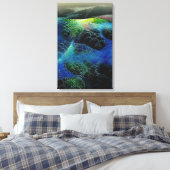 Eyvind Earle – 霧のフィールド キャンバスプリント (インサイチュ (寝室))