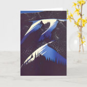 Eyvind Earle art カード (黄色い花)