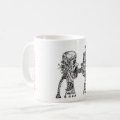 EZの再充電 コーヒーマグカップ (正面左)