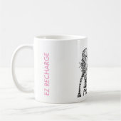 EZの再充電 コーヒーマグカップ (左)