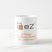 eZはコミュニティマグを出版します コーヒーマグカップ (中央)