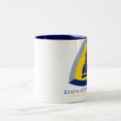 EZANA AZENE、M.D.、Ph.D。、HOPKINS SNMAのクラスの… ツートーンマグカップ (中央)