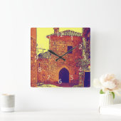 Ezeのプロバンスの台所時計 スクエア壁時計 (ホーム)