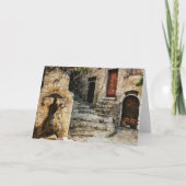 Ezeのプロバンスの挨拶状 カード (裏面)