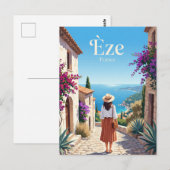 Èze Village France ポストカード (正面/裏面)