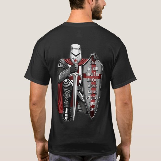 Ezekial 25:17 tシャツ (裏面)