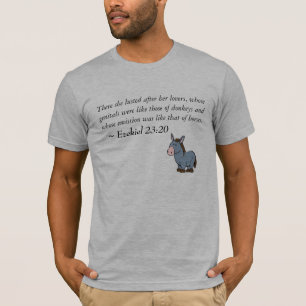 Ezekielの23:20 Tシャツ
