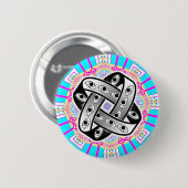 Ezekielホイール不可能UFO 缶バッジ (正面&裏面)