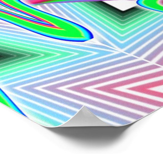 Ezekiel's Wheel – 目と虹 ポスター (角)