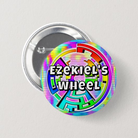 EZEKIEL'S WHEEL (you may change the words) 缶バッジ (正面&裏面)