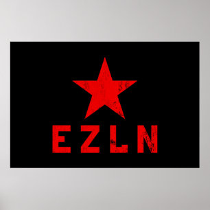 EZLN – イジェルシト・サパティスタ・デ・リベラシオン・ナシオナル ポスター