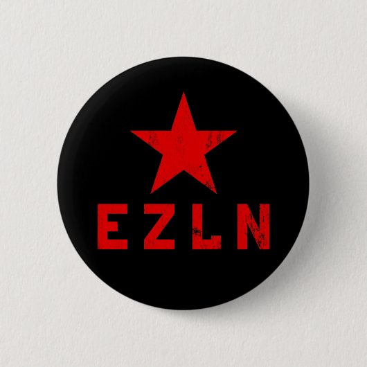 EZLN - Ejercitoo Zapatista de Liberacionn Nacional 缶バッジ (正面)