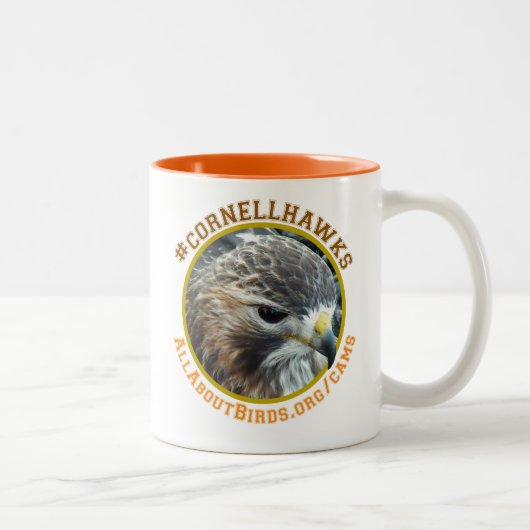 Ezraの写真のマグ ツートーンマグカップ (右)