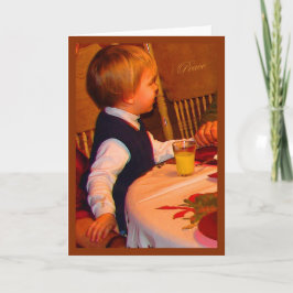 Ezra 3年祈の猶予クリスマス – 水色の土 シーズンカード