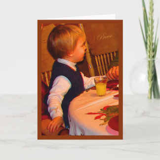 Ezra 3年祈の猶予クリスマス – 水色の土 シーズンカード