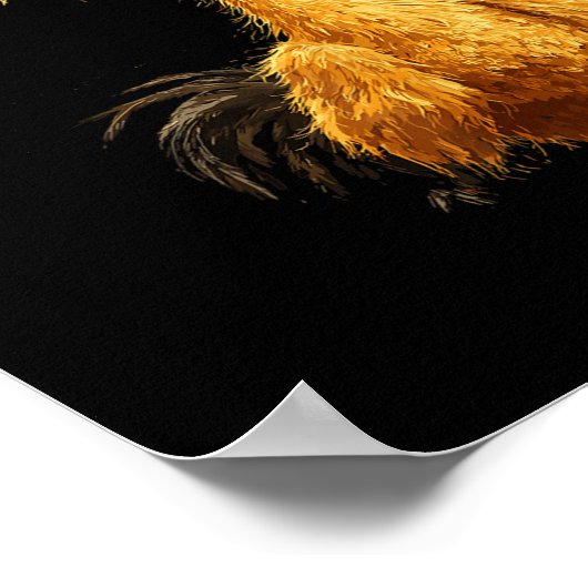 Fおもしろい-caw-fチキン、Fcawfチキン ポスター (角)