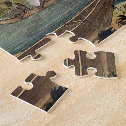 Fによって刻まれる新しいオランダの運行の方法 ジグソーパズル (側面)