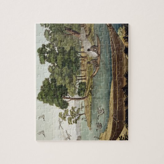 Fによって刻まれる新しいオランダの運行の方法 ジグソーパズル (縦)