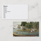 Fによって刻まれる新しいオランダの運行の方法 名刺 (正面/裏面)