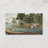 Fによって刻まれる新しいオランダの運行の方法 名刺 (裏面)