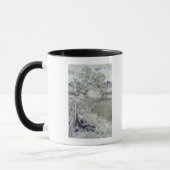 Fに対して横たわっているアーサーRackham |Izaak Walton マグカップ (左)