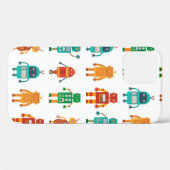 fのカラフルレトロロボットからのシームレスなパターン Case-Mate iPhoneケース (裏面 (横))