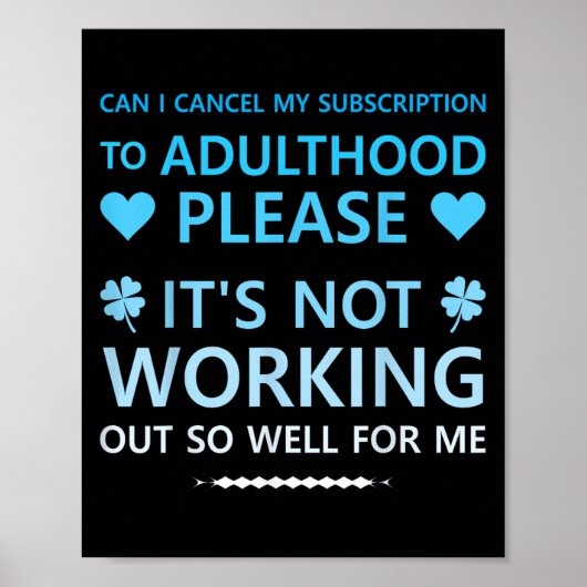 Fのサブスクリプションをキャンセルする ポスター (正面)